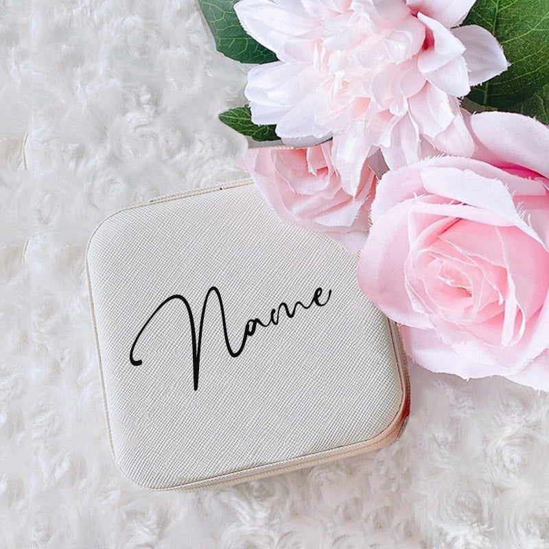 Personalized Jewelry Box - Travel Size