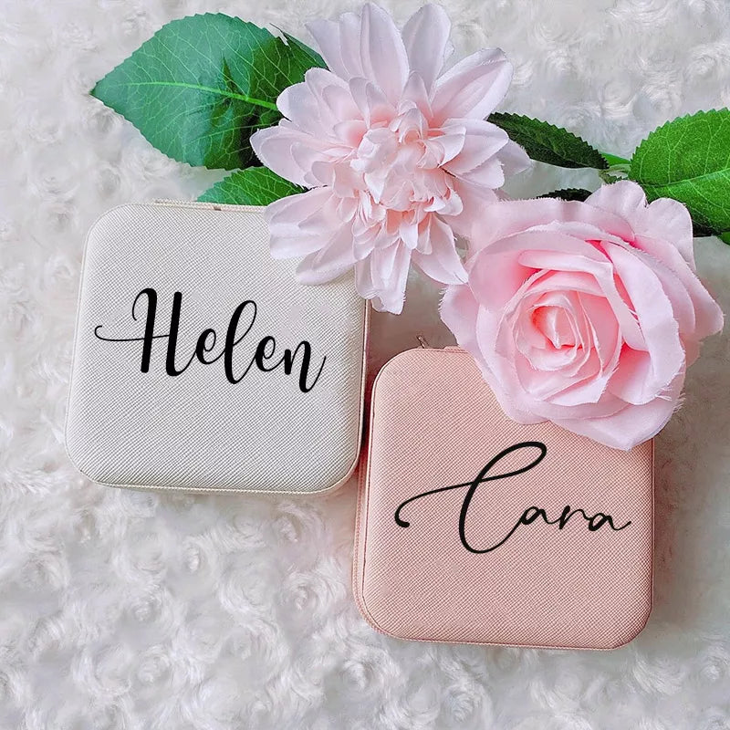 Personalized Jewelry Box - Travel Size